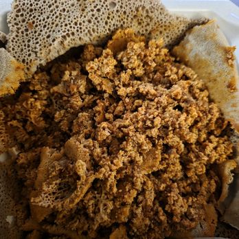 Desta Ethiopian Restaurant - Firfir & Tibs Combo - Ethiopian Near Me - Dallas, Texas Desta Ethiopian Restaurant - Firfir & Tibs Combo - Ethiopian Near Me - Dallas, Texas