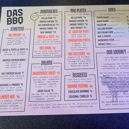Menu Menu