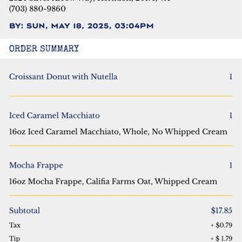 Paris Baguette - Receipt - Coffee & Tea Near Me - Herndon, Virginia Paris Baguette - Receipt - Coffee & Tea Near Me - Herndon, Virginia