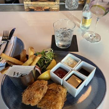 Sally's Waterfront Dining - Fish and chips. - Seafood Near Me - San Diego, California
