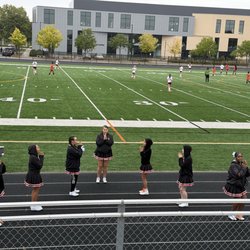 South High School - Cheerleaders on Super Soccer Saturday