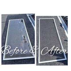 The Professional Cleaning & Re-screen Service - window Re-screen fix