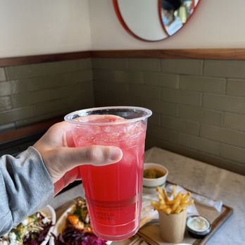 Brassica - Minty Pink Lemonade - Mediterranean Near Me - Upper Arlington, Ohio Brassica - Minty Pink Lemonade - Mediterranean Near Me - Upper Arlington, Ohio