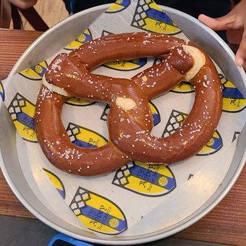 Abbey Burger Bistro - Giant Bavarian Pretzel - American Near Me - Baltimore, Maryland Abbey Burger Bistro - Giant Bavarian Pretzel - American Near Me - Baltimore, Maryland
