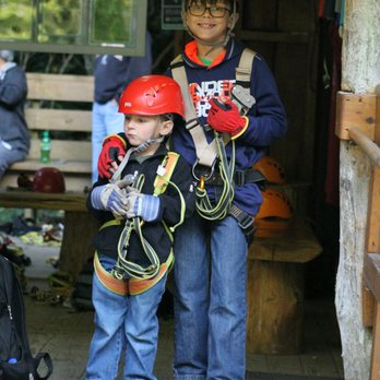 Sky Valley Zip Tours - Getting ready to head out! - Ziplining Near Me - Blowing Rock, North Carolina