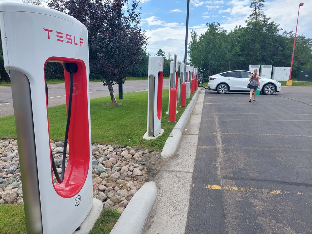 TESLA SUPERCHARGER Updated May 2024 2000 Paul Bunyan Dr NW, Bemidji