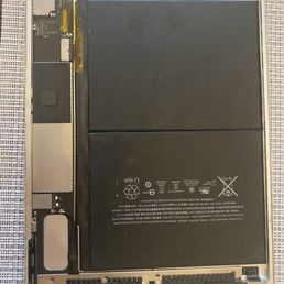The half of the iPad they sent my grandmother home with The half of the iPad they sent my grandmother home with