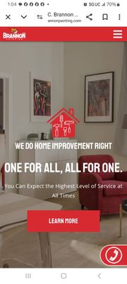 C Brannon Painting Logo