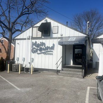 Main Ground Coffee - Back entrance - Coffee & Tea Near Me - Groveport, Ohio