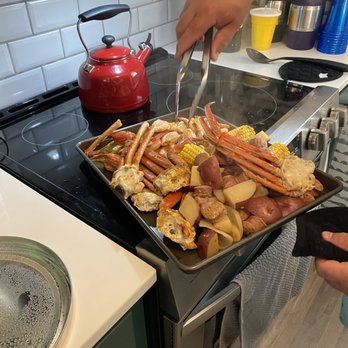 Cape Fear Boil Company - Boil for 2 with extra crab legs - Cajun/Creole Near Me - Carolina Beach, North Carolina Cape Fear Boil Company - Boil for 2 with extra crab legs - Cajun/Creole Near Me - Carolina Beach, North Carolina
