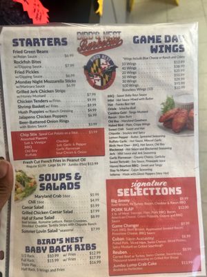 Menu photo 8 Bird's Nest Barbecue Bel Air, MD Menu photo 8 Bird's Nest Barbecue Bel Air, MD