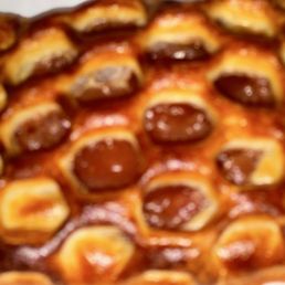 Honey apple comb pastry