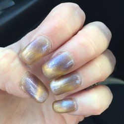 Designer Nails - I love this magnetic nail polish, So cool!
