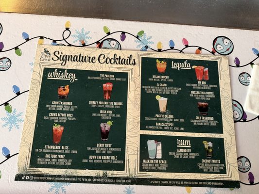 Menu photo 2 The Tipsy Crow San Diego, CA Menu photo 2 The Tipsy Crow San Diego, CA