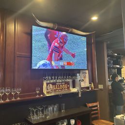 Beer & wine on tap.