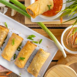 Toasted Sesame Egg Rolls