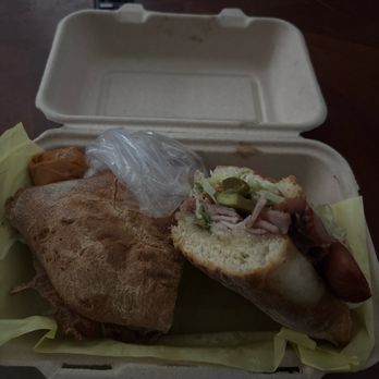 Tortas La Doña - Ham with sausage torta......delicioussss - Food Trucks Near Me - Riverside, California Tortas La Doña - Ham with sausage torta......delicioussss - Food Trucks Near Me - Riverside, California