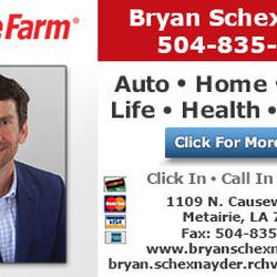 Bryan Schexnayder - State Farm Insurance Agent - Ad powered by: YPC Media