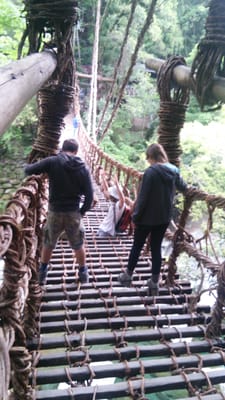 Iya Valley Bridge by null