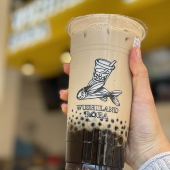 Wushiland Boba - Roasted Oolong Milk Tea - Desserts Near Me - San Diego, California Wushiland Boba - Roasted Oolong Milk Tea - Desserts Near Me - San Diego, California