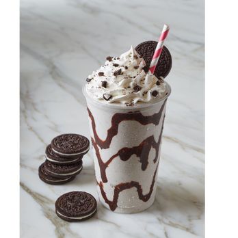 Marble Slab Creamery - a milkshake with oreo cookies - Ice Cream & Frozen Yogurt Near Me - Port Arthur, Texas Marble Slab Creamery - a milkshake with oreo cookies - Ice Cream & Frozen Yogurt Near Me - Port Arthur, Texas