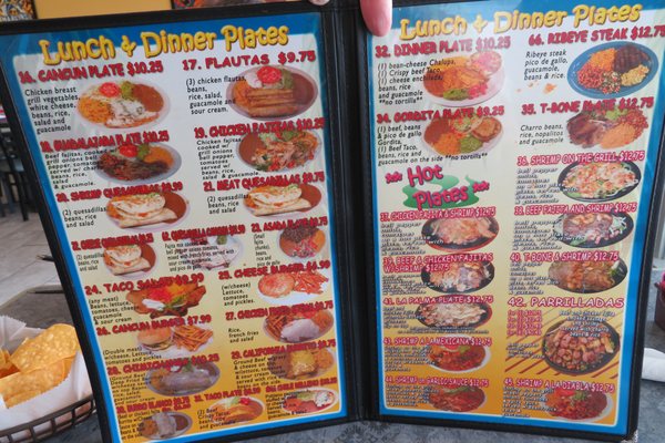 Menu photo 6 Cancun Mexican Restaurant Port Aransas, TX