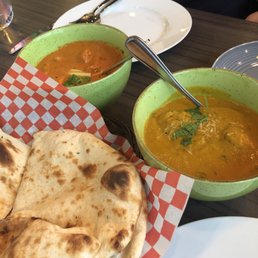 Better chicken (left) and malai kofta. Better chicken (left) and malai kofta.