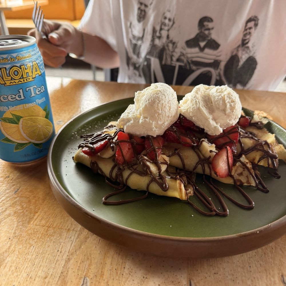 Stacks Pancake House - Nutella strawberry banana crepe - Breakfast & Brunch Near Me - Dana Point, California Stacks Pancake House - Nutella strawberry banana crepe - Breakfast & Brunch Near Me - Dana Point, California