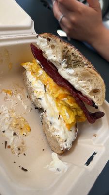 Sour Seed Bagels by null