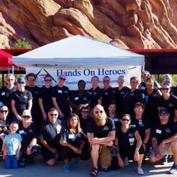 On Point Massage - Hands on Heroes 2019 crew