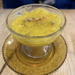 Sholezard (Persian rice pudding)