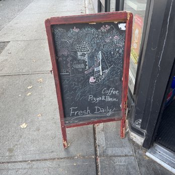 Casa Eatalia - Sandwich board outside~ - Coffee & Tea Near Me - Vancouver, British Columbia