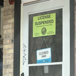 Restaurant closed