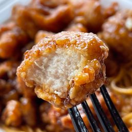 Bussin orange chicken