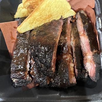 Apocalypse BBQ - Half rack of ribs so flavorful - Food Trucks Near Me - Miami, Florida