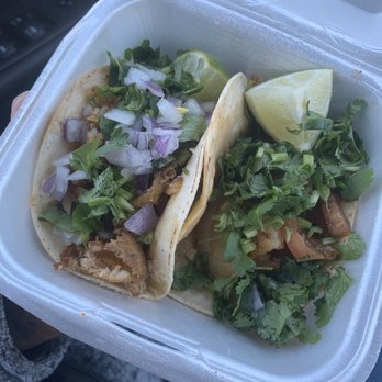 Anita's Mexican Restaurant - Tilapia (left) and shrimp (right) tacos - Mexican Near Me - Greenville, North Carolina Anita's Mexican Restaurant - Tilapia (left) and shrimp (right) tacos - Mexican Near Me - Greenville, North Carolina
