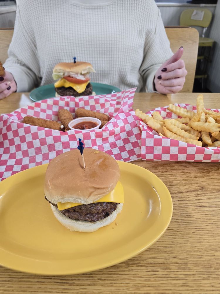 Food from Small's Drive-In