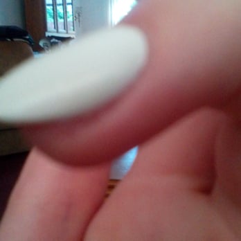 Sandy's Nails III - The acrylic isn't covering my whole nail - Nail Salons Near Me - Penndel, Pennsylvania Sandy's Nails III - The acrylic isn't covering my whole nail - Nail Salons Near Me - Penndel, Pennsylvania