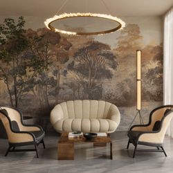 Claudia Interior Design - Our goal was to craft a bespoke spatial experience, where the kitchen and living areas flow seamlessly into one another.