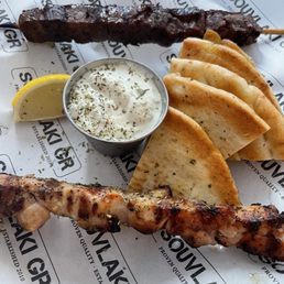 Chicken and Lamb Skewer Chicken and Lamb Skewer
