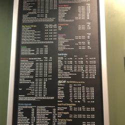 McDonald's - Menu board