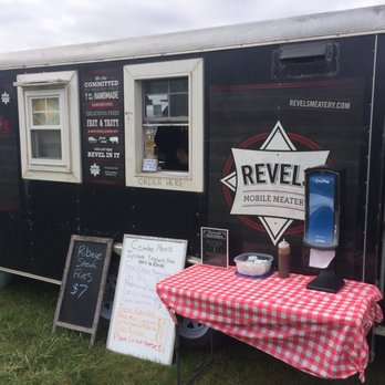 Revels Mobile Meatry - a table with a checkered tablecloth - Sandwiches Near Me - Iowa City, Iowa Revels Mobile Meatry - a table with a checkered tablecloth - Sandwiches Near Me - Iowa City, Iowa