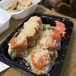 IKKO Japanese Fusion - I can't remember the name of this one but I know there's tuna on top
