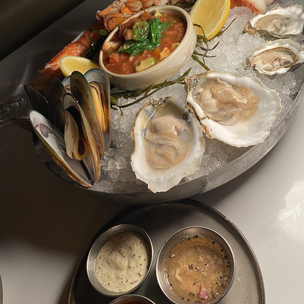Ramsay's Kitchen - Seafood tower! - New American Near Me - Las Vegas, Nevada Ramsay's Kitchen - Seafood tower! - New American Near Me - Las Vegas, Nevada