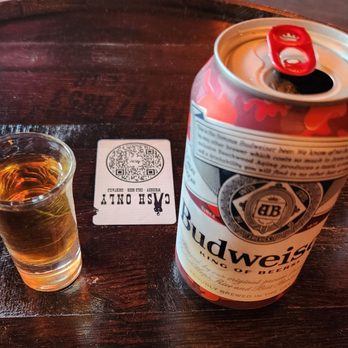 Cash Only - Beer & Shot of Yellowstone bourbon- only $10! - Whiskey Bars Near Me - San Jose, California Cash Only - Beer & Shot of Yellowstone bourbon- only $10! - Whiskey Bars Near Me - San Jose, California