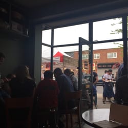 The Deli Social - Indoor and outdoor seating. Plus a HUGE selection of wines and beers