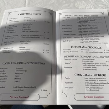 Caffè Lavena - Menu - Patisserie/Cake Shop Near Me - Venezia, VE