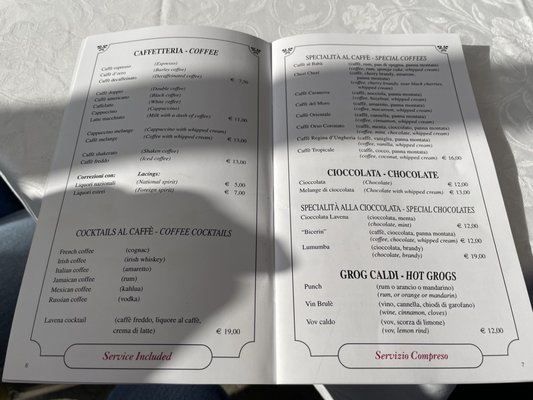 Menu photo 1 Caffè Lavena Venezia, VE