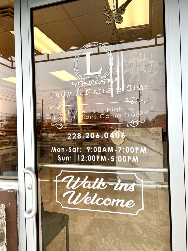LADY L NAILS AND SPA 1203 30th Ave, Gulfport , Mississippi Nail