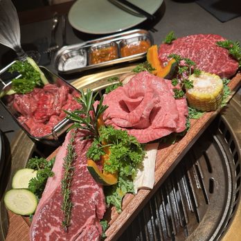Wu's Korean BBQ - Wagyu set - Barbeque Near Me - Chicago, Illinois Wu's Korean BBQ - Wagyu set - Barbeque Near Me - Chicago, Illinois